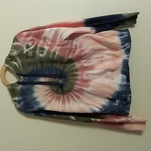 Old Navy Cool Tie Dye Hooded Sweatshirt SZ L